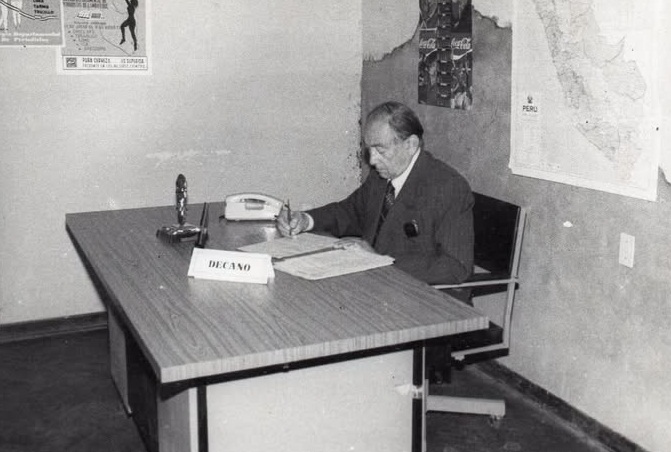 Don Glicerio García Campos, nuestro Primer Decano