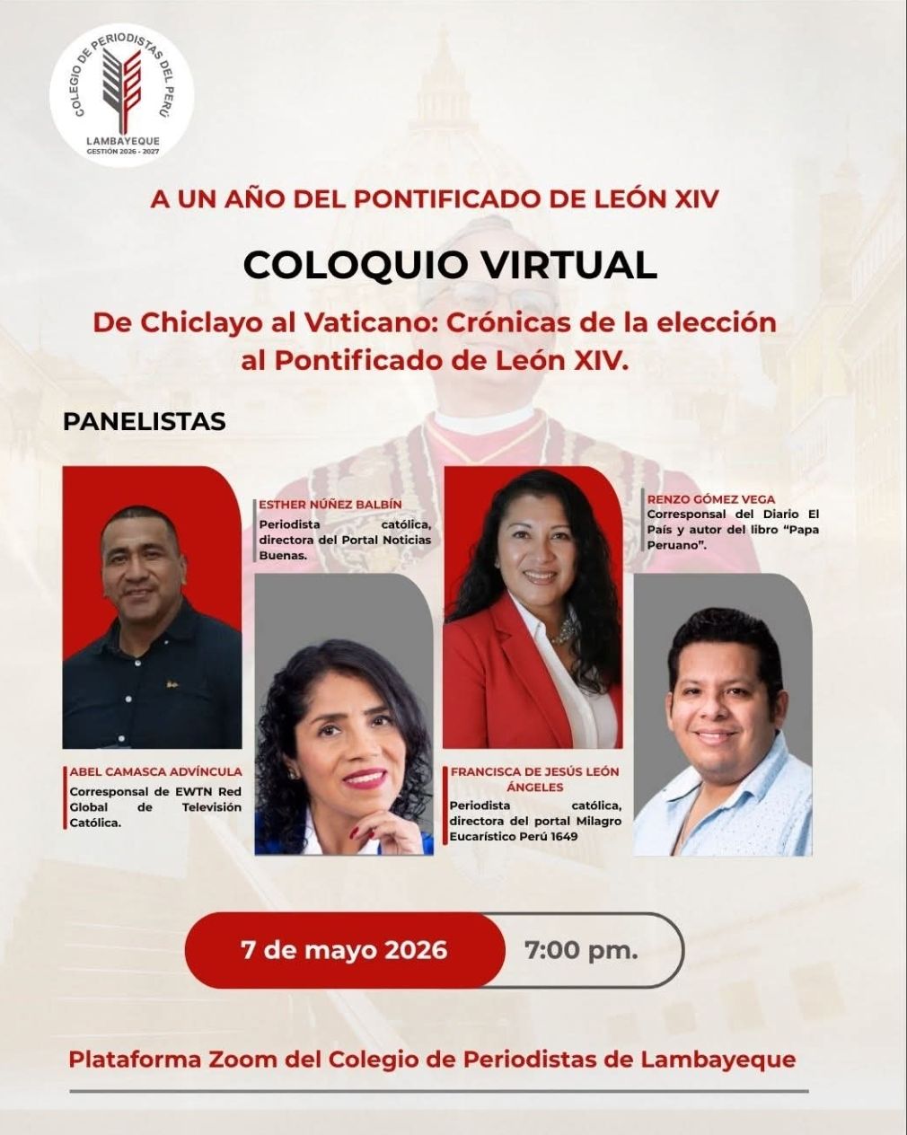 Coloquio cultural y periodístico