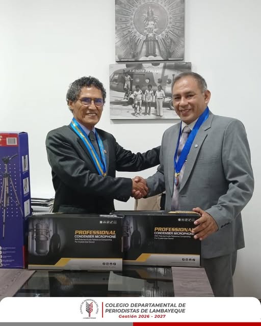Una nueva donación de modernos equipos para radio y televisión