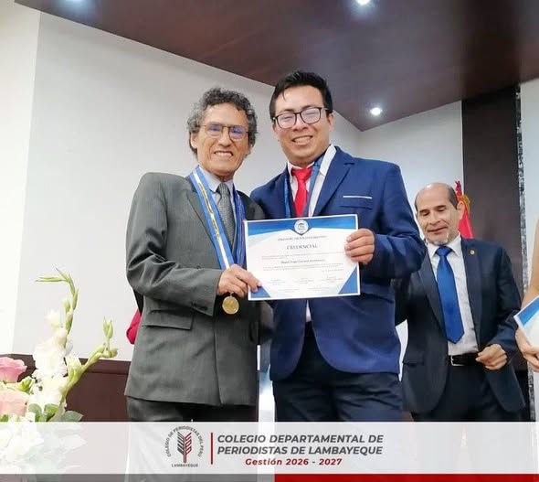 Toma de posesión como Decano del Colegio de Politólogos de Lambayeque para el periodo 2025–2028