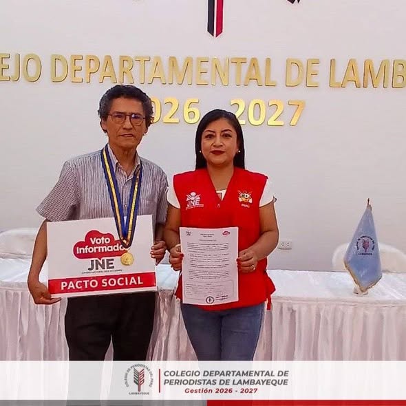 COLEGIO DE PERIODISTAS Y JNE SUMAN POR VOTO INFORMADO
