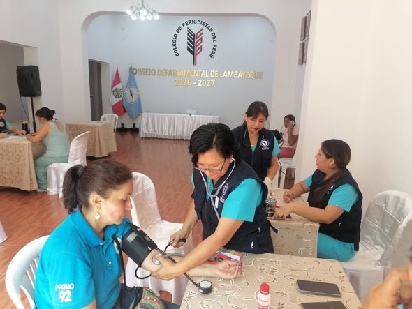 🤩🏅 Nueve comunicadores se incorporan al Colegio de Periodistas de Lambayeque.