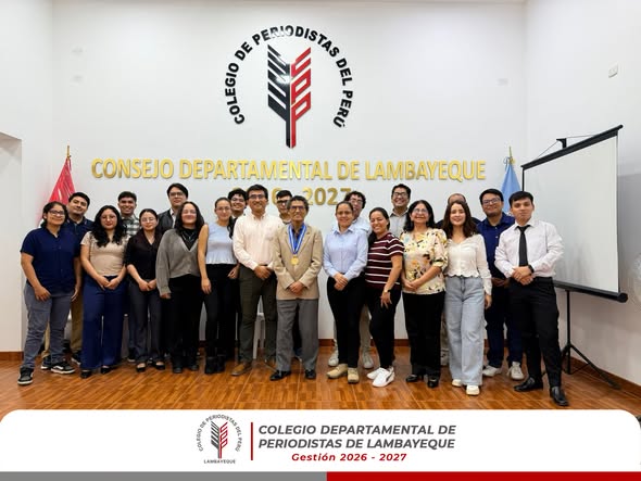 🌐 El Colegio de Periodistas de Lambayeque inaugurará en las próximas semanas su página web institucional para beneficio de los colegiados y de la comunidad en general.
