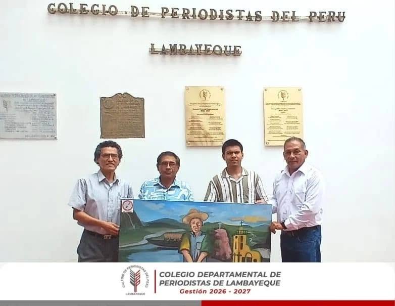 Colegio de Periodistas de Lambayeque fortalece lazos institucionales con la ANP Utcubamba